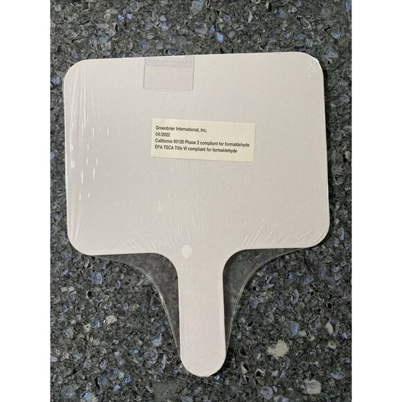 Teaching Tree White Mini Dry Erase Paddle Board Double Sided 8" x 6". Sealed New - Picture 2 of 3